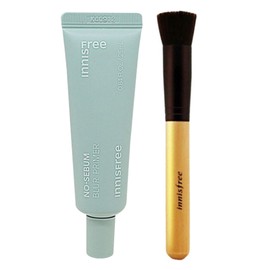 Innisfree No Sebum Blur Primer + Beauty Tool Master Foundation Brush / 이니스프리 노세범 블러 프라이머+뷰티툴 마스터 파운데이션 브러시