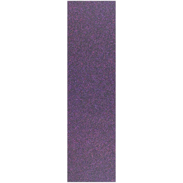 9 x 33 inch Sheet of Black Diamond Glitter Grip Tape - Sparkling Purple