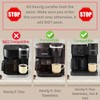 Replacement 12-Cup Coffee Pot Carafe for Keurig K-Duo Essentials &