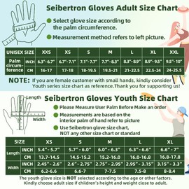 Seibertron F.O.D.G.G 2.0 Ultimate Flying Disc Golf Gloves - Non-Slip Design Consistent Grip Improve Throws Catches in All Conditions Adult Black S