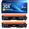30X CF230X Black High Yield Toner Cartridge Compatible Replacement for