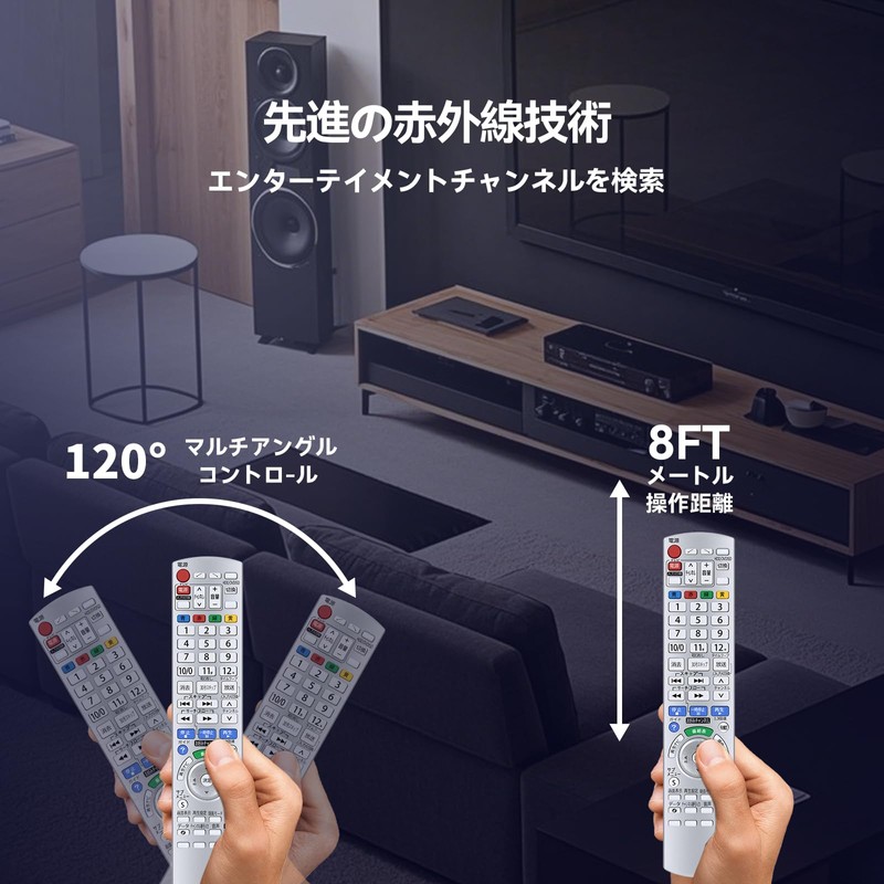 Recorder Remote Control EUR7658Y20 for Panasonic Panasonic Remote Control DIGA