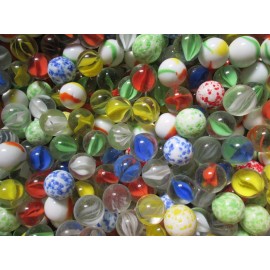 Unbranded Wholesale Glass Marbles by the Pound! ONLY $4.99 per lb. 5/8 INCH