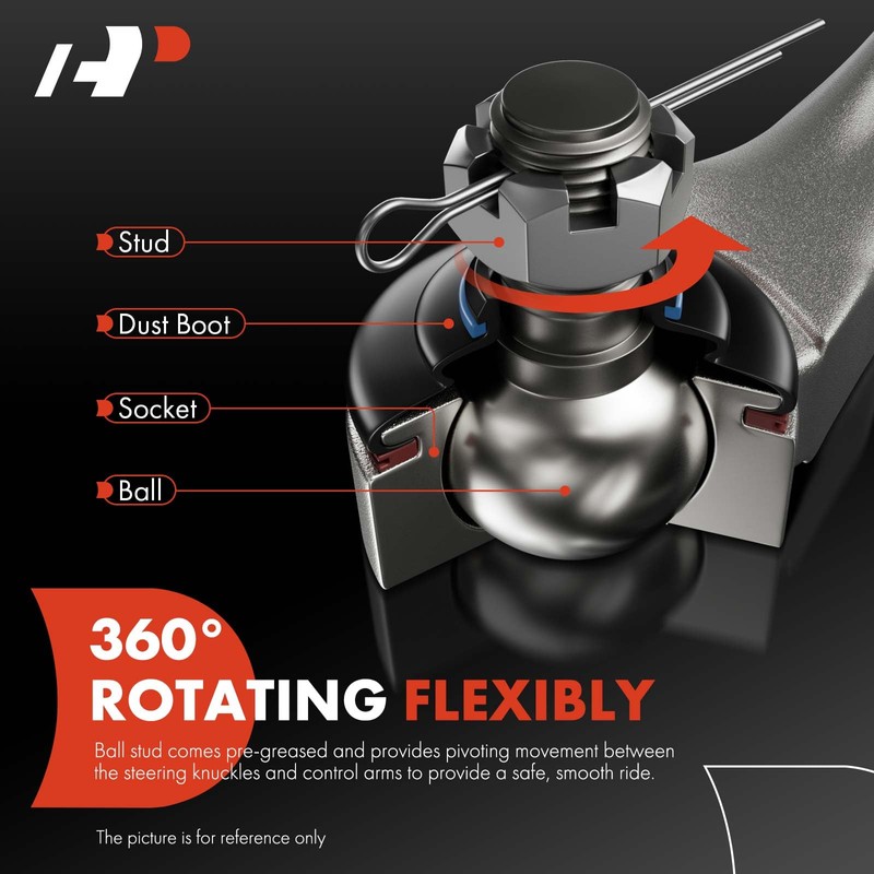 A-Premium 2 x Front Lower Control Arm, with Ball Joint