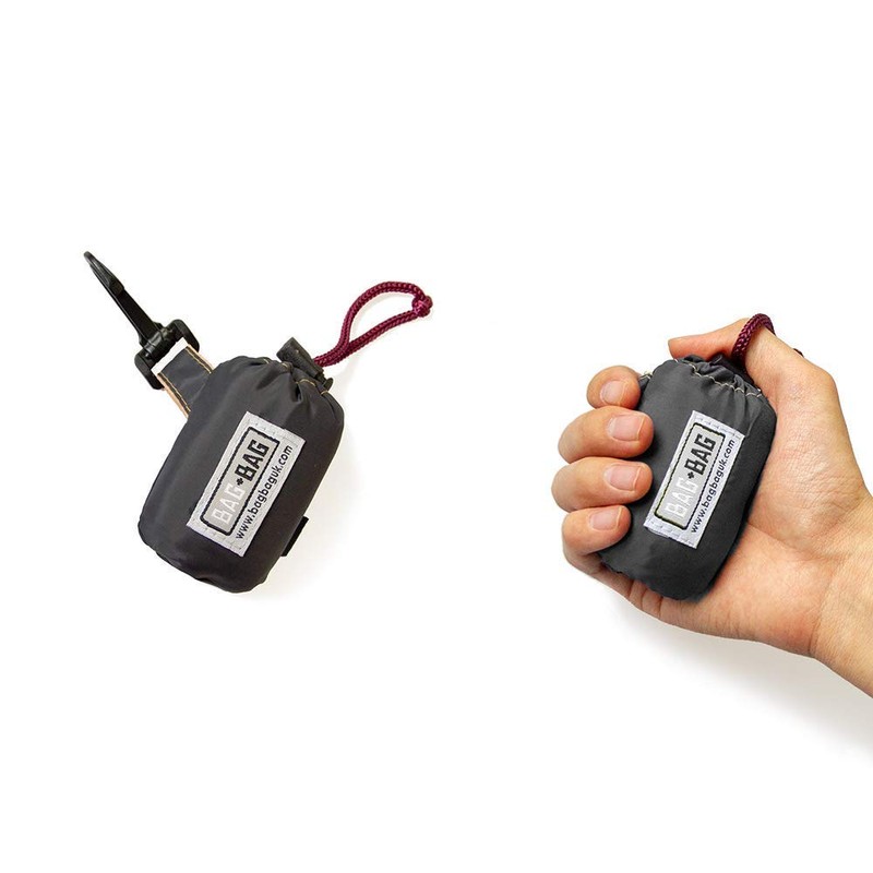 [Bag-Bag] Foldable Waterproof Backpack Black, Black--Backpack
