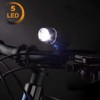 BV Bicycle Light Set Super Bright 5 LED Headlight, 3
