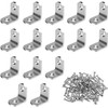 Profiwoab 15pcs Corner Braces 20x20x18.5mm Stainless Steel Latch L Joint