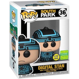 Funko POP! South Park Digital Stan Vinyl Figure (#36) 2022 Convention Exclusive Blue