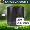 SunVara Compost Bins Outdoor Compost Bin Outdoor Composter Easy Assembling