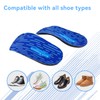 3/4 Orthotics Insoles for Men Women, High Arch Supports (M9-10/W11-12)