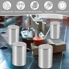 20 Pcs 5/8" x 1" x 1.5" Welding Table Fixture Pins Welding Accessories Welding Table Clamps Welding Table Accessories Stop Alignment Square Quick Setup Fixturing Kit