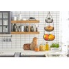 CAXXA 3-Tier Hanging Basket Fruit Organizer Kitchen Heavy Duty Wire