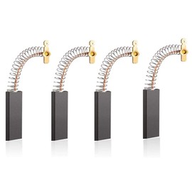 Voarge Siemens Drum Washing Machines, Motor Carbon Brushes, Carbon Brushes for Electric Motors, 5 x 12.5 x 37 mm Motor Carbon Brushes, Carbon Brushes, Set of 4