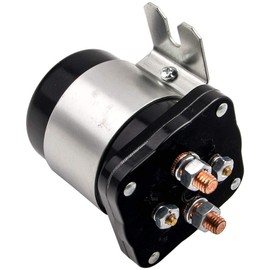 36V 200 Amp Electric Solenoid 4 Terminal for Yamaha Electric G4 G8 G9 G11 G16 EZGO Golf Cart Club Car DS 1988-2005 586-906
