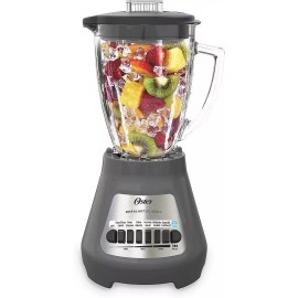 Oster Classic Series: 6 Cup Glass Blender Jar, 8 Speeds, Crush Pro 4 Blade, 700W