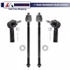 Unbranded New 6Pcs Inner and Outer Tie Rod Ends For