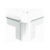 Dietrich Metal Framing M385 90 Vinyl 3-Way Corner Cap