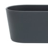 Plastic "Flower Box Black, black