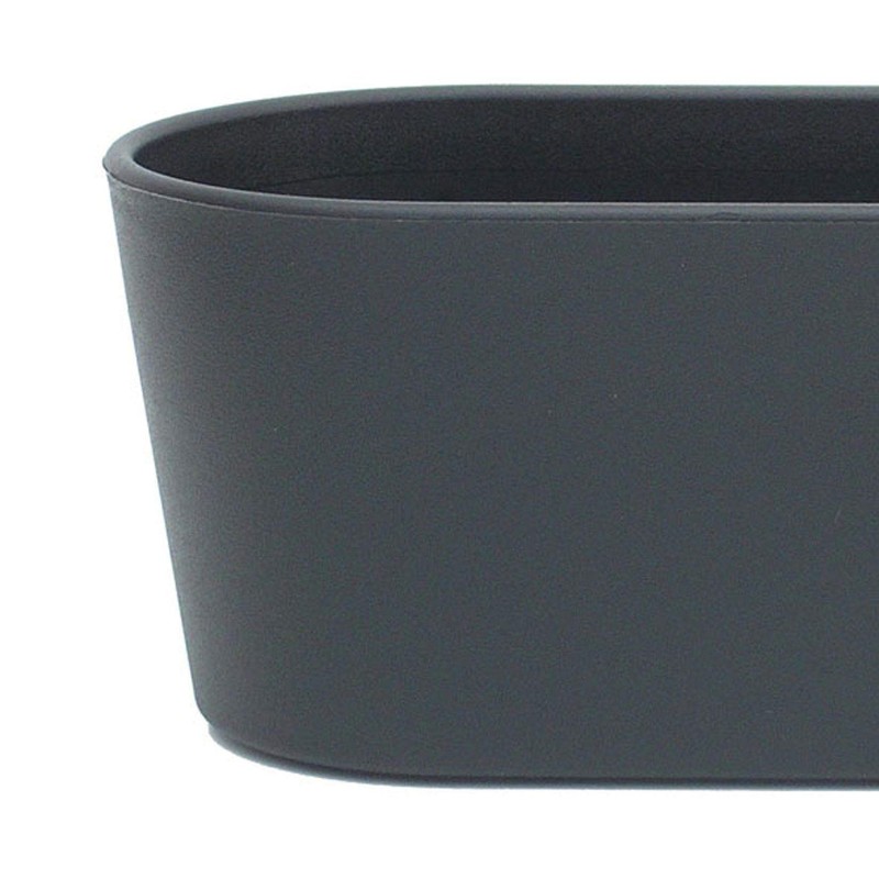 Plastic "Flower Box Black, black