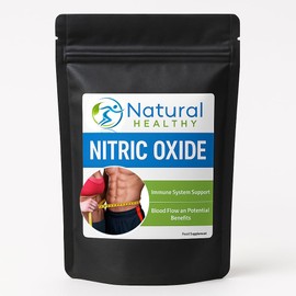 Generic Nitric Oxide 120 Capsules - Nitric Oxide Booster Vegan Capsules - Enhance Performance and Blood Flow
