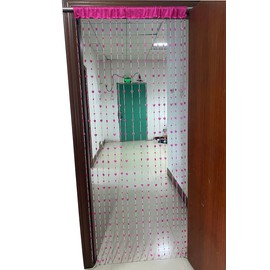 ZiDeTang Acrylic Beaded Door Curtain Home Décor Tassel Room Divider Curtain (100cm by 195cm, Heart Rose)