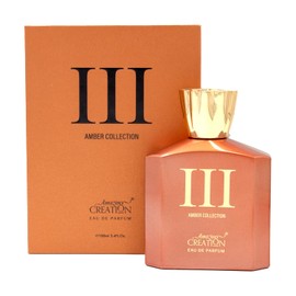 Amazing Creation Amber Collection III EDP Unisex Fragrance, 3.4 fl oz/ 100ml