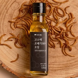 국산 고소애오일 - 식용 밀웜오일 고소애369 Korean Domestic Mealworm Oil - Edible Mealworm Oil Gosoa 369