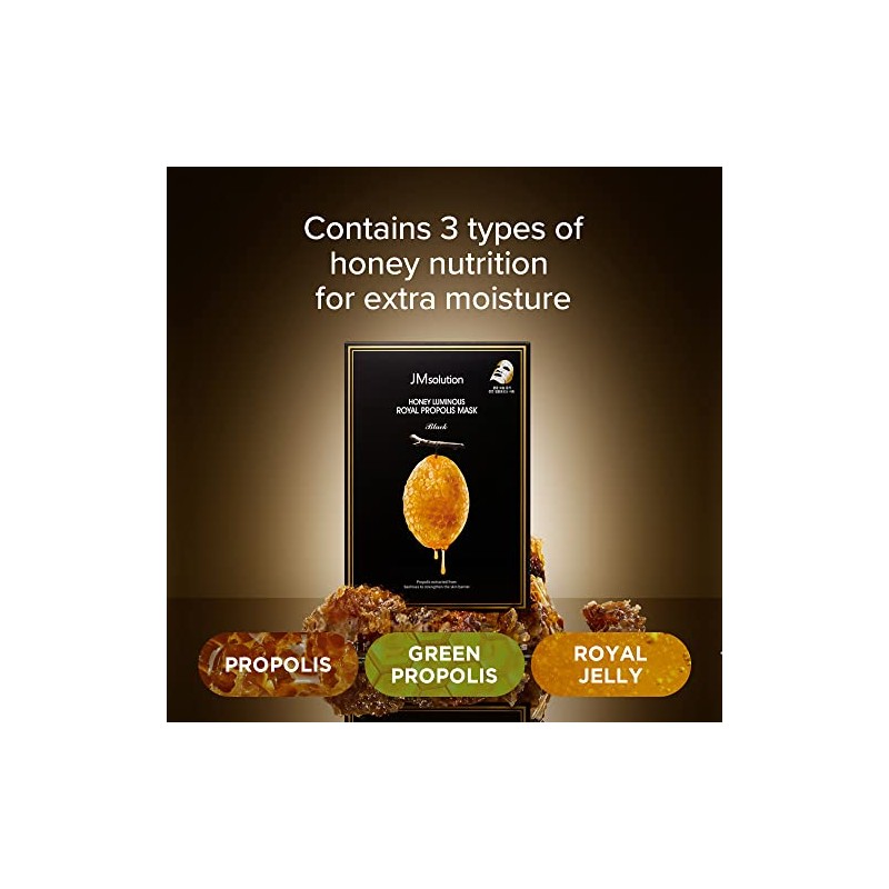 JMsolution Honey Luminous Royal Propolis Mask Korea Facial Mask 30ml
