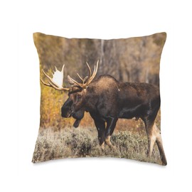 Moose Throw Pillow