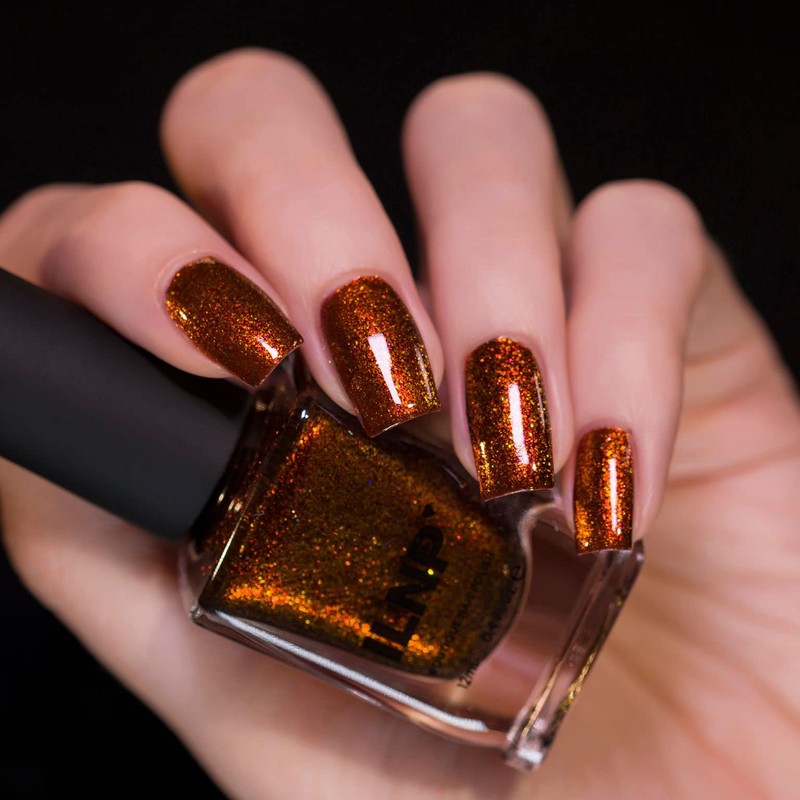 ILNP Autumn - Warm Brown Shimmer Nail Polish