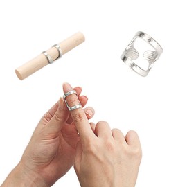 Heberden Ring Hand Finger Ring Splint 605303(S) Japan Sigmax Finger Finger Use Hand Finger Node Fixation Support Heberden Ring Joint First Joint Tin Deformation Medical Orthopedic