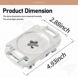 ZHONGXIA 580954003 Lawn Tractor Blade Holder Compatible with Hu-sqvarna, AYP, Cr-aftsman, Jo-nsered, Revolution Blade Holder for YT48CS YTH224 YT42CS GT54CS GT54LS CTH224TFI