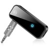 Bluetooth 5.0 Receiver 3.5mm Interface 2 in 1 AUX Adapter