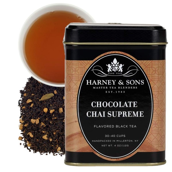 Harney & Sons Chocolate Chai Supreme - 4 oz (112 gr) loose leaf