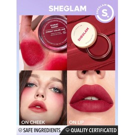 SHEGLAM Sunday Picnic Rubor en Crema Alta Pigmentación (Scarlet Sunset)