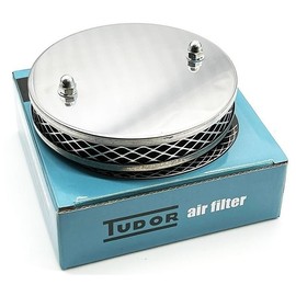 Tudor Classic Car Pancake Stainless Steel air filter for SU 1½ Inch Carburettors H4, HS4 and HIF4