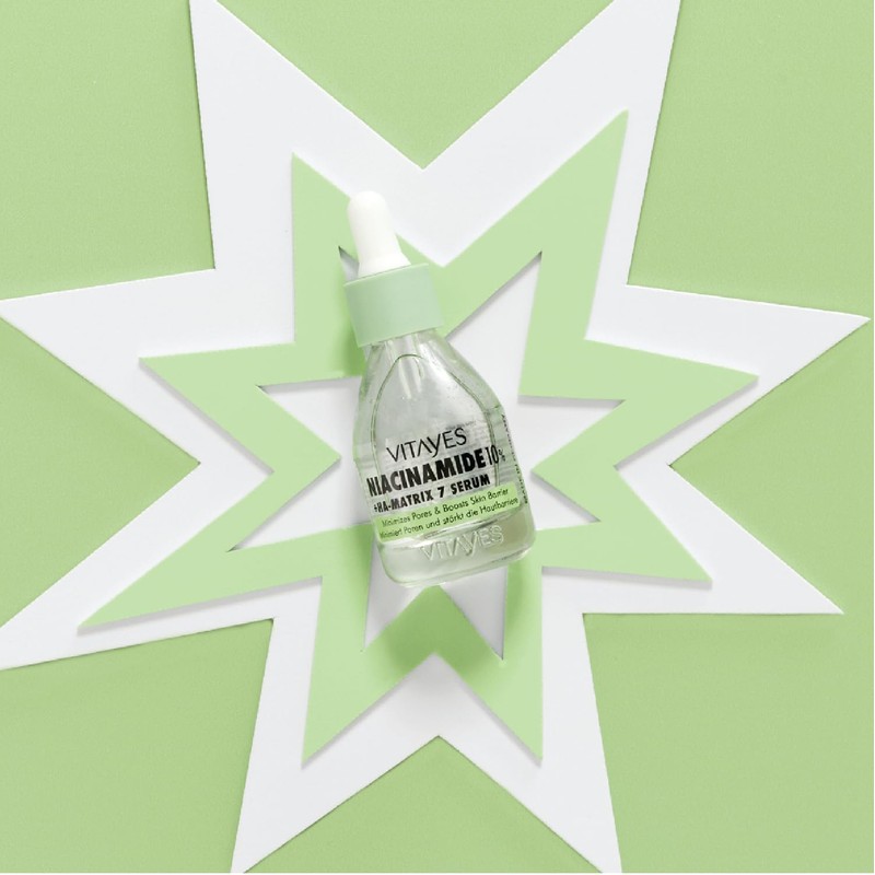 Vitayes 10% Niacinamide & Hyaluronic Acid Serum - Pore Refining,