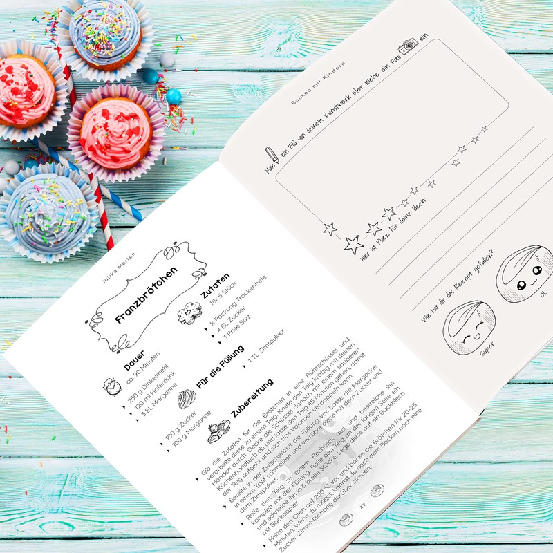 Backen mit Kindern: vegan