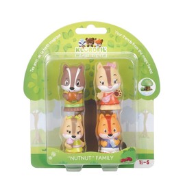 Klorofil - Famille Nutnut Sammelfiguren 700301, Mehrfarbig