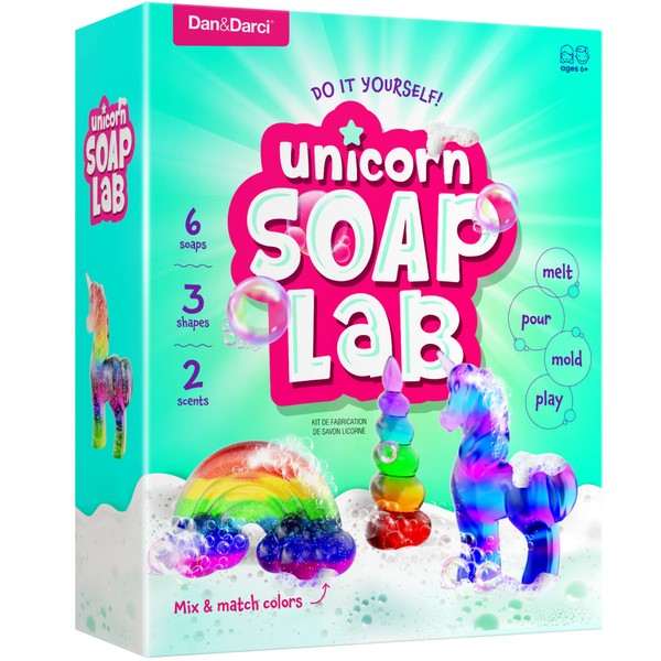 Unicorn Soap Making Kit - Girls Crafts DIY Project Age