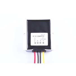 KNACRO DC 36V 48V 60V (30V-60V) to DC 12V 25A 300W Power Converter Regulator Waterproof Electronic Stabilizer Automatic Power-Down Waterproof Module