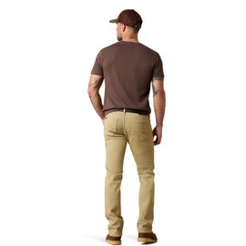 ARIAT Men's M7 Rocker Stretch Grizzly Straight Jean, Dark Khaki, Size 34L x 34W