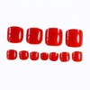 YOMCI Press on Toenails Square Fake Toenails for Big Toe