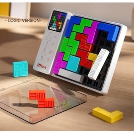 Cuberspeed - Rompecabezas inteligente 3D de bloques rusos con 3000 preguntas, desafíos para el cerebro, juguete Tangram Jigsaw Inteligencia colorido 3D bloques rusos juego educativo regalo para niños