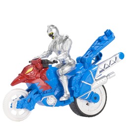 Power Rangers 43078 Dino Supercharge Cycle and Silver Figure