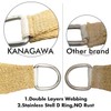 KANAGAWA 12'x16' Sand Shade Sail Rectangle Canopy Durable Fabric UV