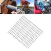 200Pcs Self Drilling Screw Stainless Steel Round Washer Head M4.8x13
