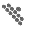 12pcs Arcade Button Cover 20.2mm 25.3mm Mechanical Push Button Cover