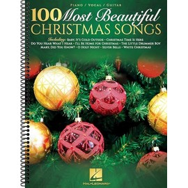 100 Most Beautiful Christmas Songs(Spiral-bound), by Hal Leonard Publishing Corporation