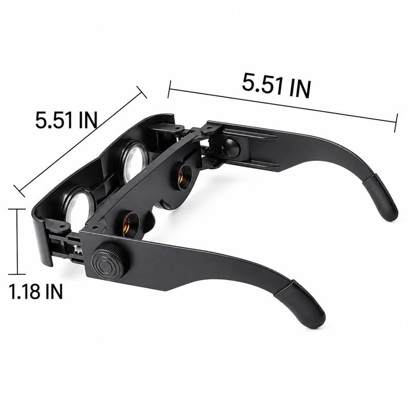 Adjustable Focus Binocular Glasses for Fishing & Distance Viewing –